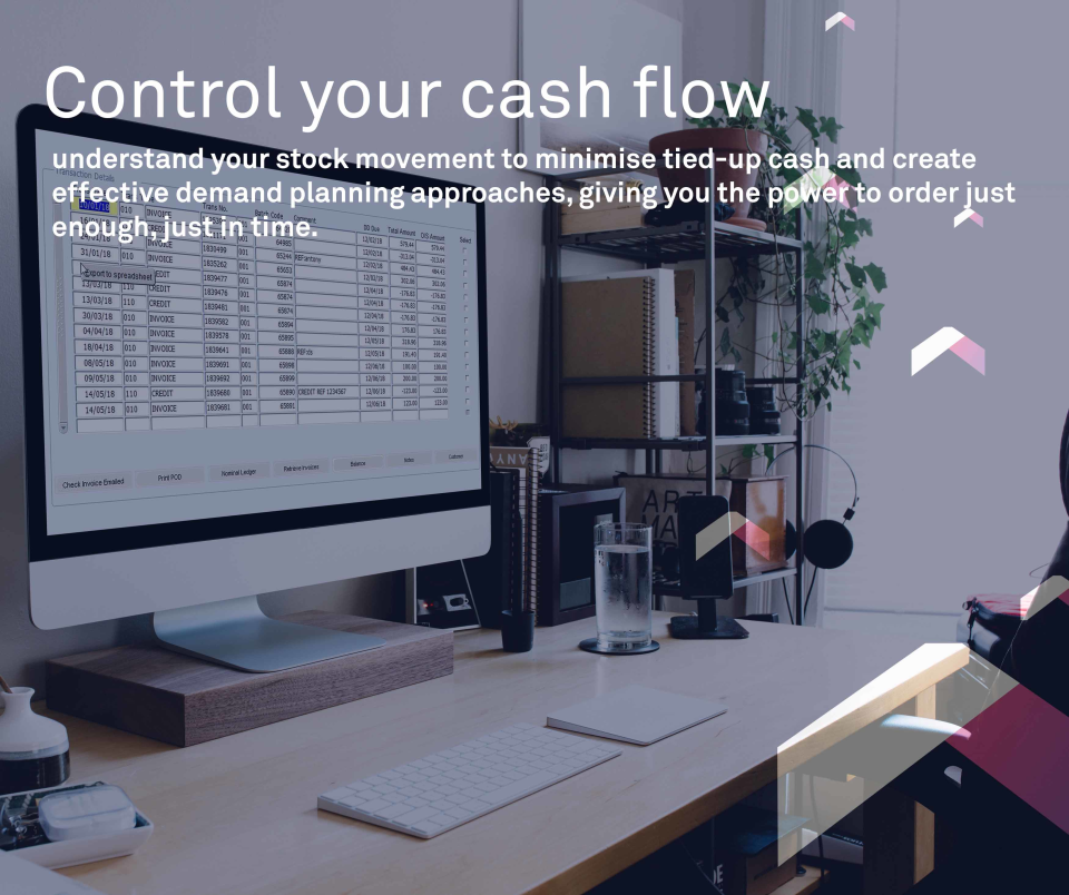 screenshot of Gaina Core ERP System